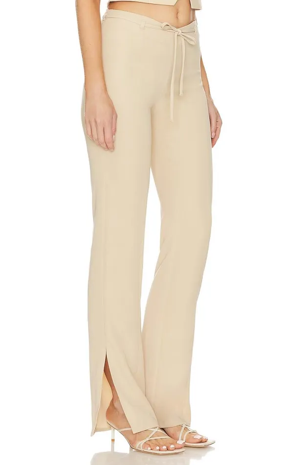 Abbey Pant Nude Neutral Women Lovers and Friends Pants