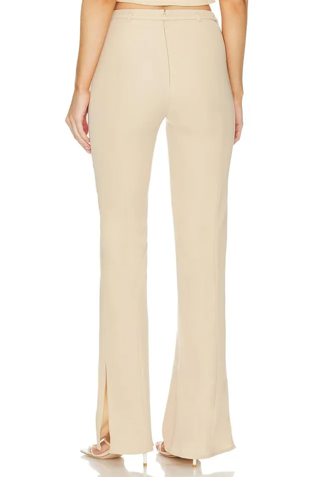 Abbey Pant Nude Neutral Women Lovers and Friends Pants