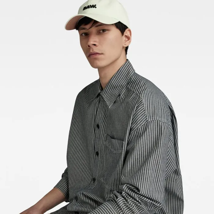 Accessories Men GStar RAW Avernus RAW Artwork Baseball Cap Lightest Sky