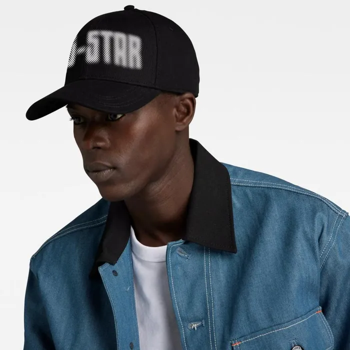 Accessories Men GStar RAW Dotted Artwork Original Baseball Cap Dark Black