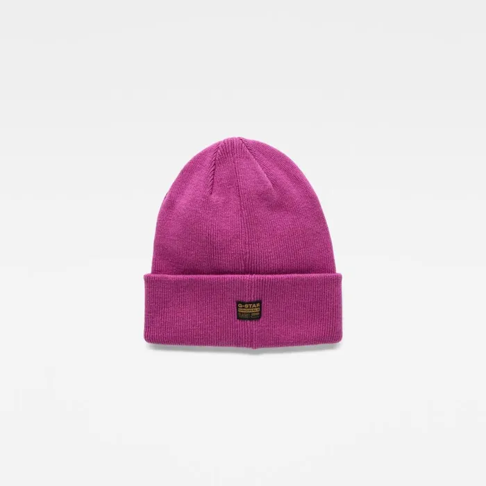 Accessories Men GStar RAW Effo RAW Long Beanie Fuchsia Red
