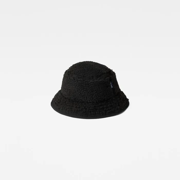 Accessories Men GStar RAW Teddy Bucket Hat Dark Black