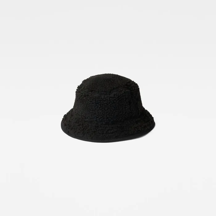 Accessories Men GStar RAW Teddy Bucket Hat Dark Black
