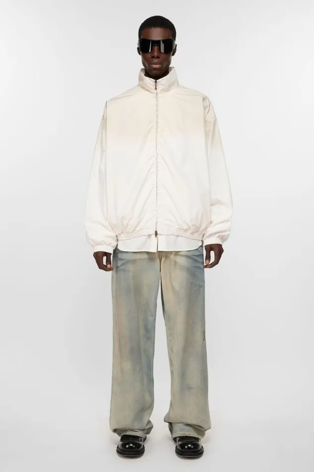 Acne Studios Baggy Fit Jeans 8211 1981M Light Blue Man Jeans