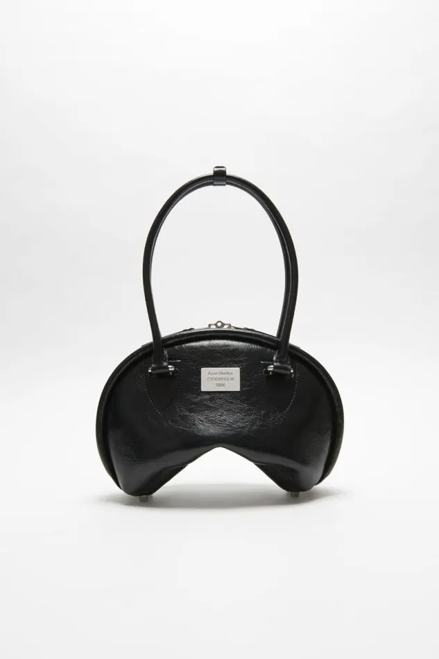 Acne Studios Bowlina Mini Shoulder Bag Black Woman Bags