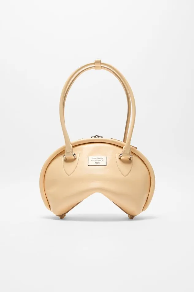 Acne Studios Bowlina Mini Shoulder Bag Vanilla Yellow Man Bags