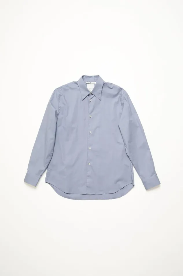 Acne Studios Buttonup Shirt Dusty Blue Man Shirts