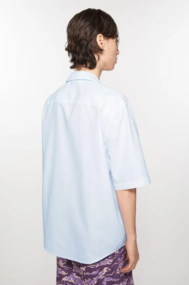 Acne Studios Buttonup Shirt Light Blue Man Shirts