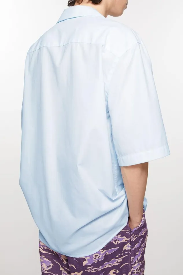 Acne Studios Buttonup Shirt Light Blue Man Shirts