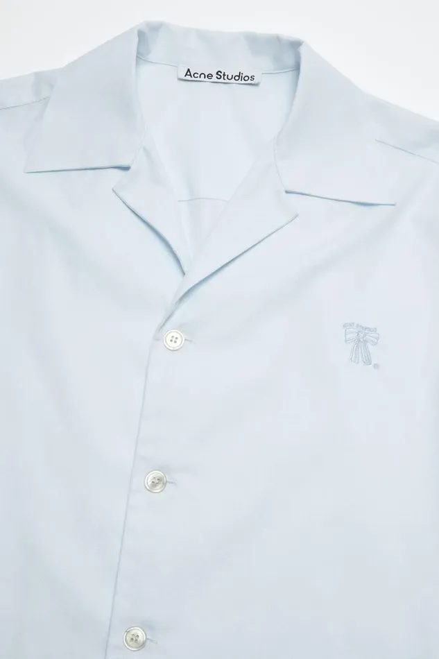 Acne Studios Buttonup Shirt Light Blue Man Shirts