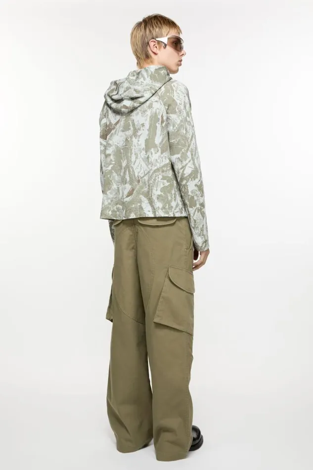 Acne Studios Cargo Trousers Green Man Trousers