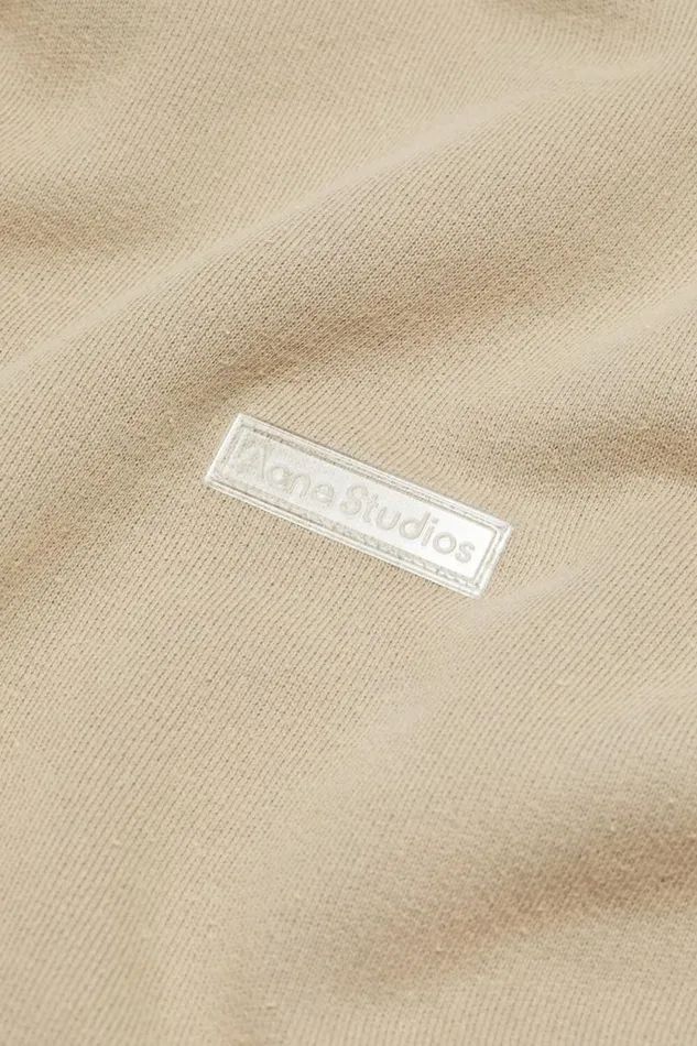 Acne Studios Hooded Sweater Concrete Grey Woman Sweatshirts