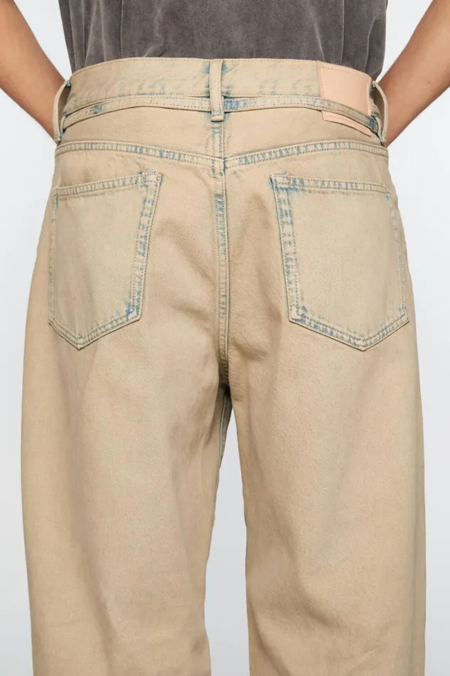 Acne Studios Loose Fit Jeans 8211 1991 Toj Light Sand Man Jeans