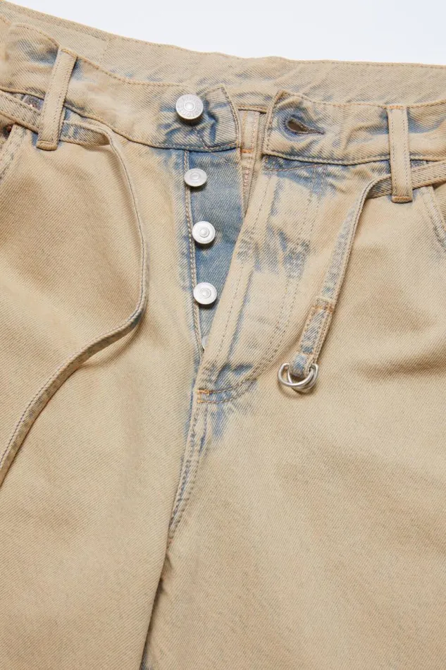 Acne Studios Loose Fit Jeans 8211 1991 Toj Light Sand Man Jeans