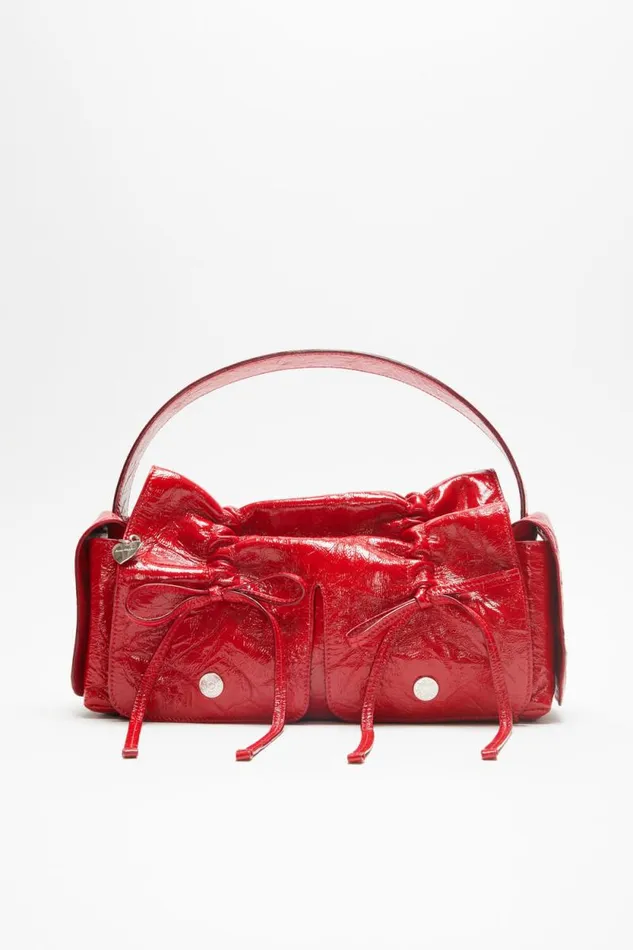 Acne Studios Multipocket Bag Red Woman Bags
