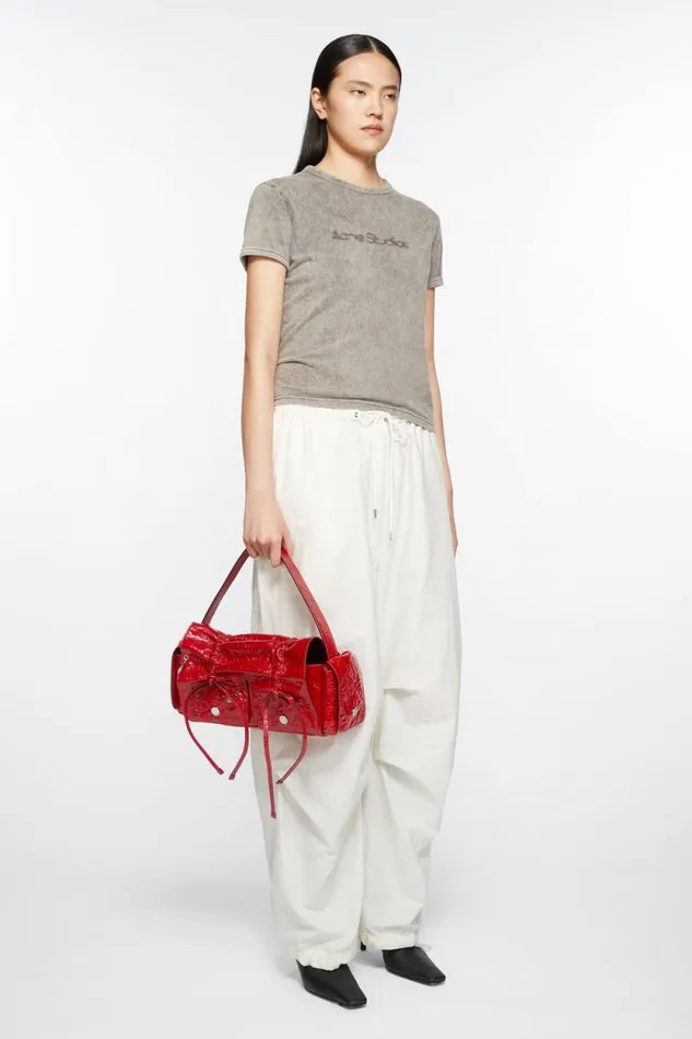 Acne Studios Multipocket Bag Red Woman Bags