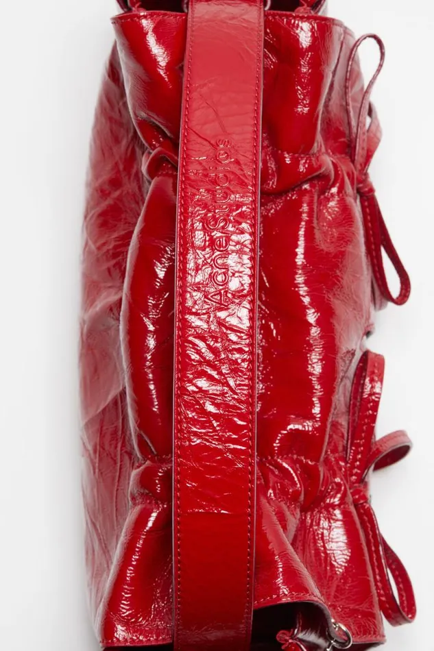 Acne Studios Multipocket Bag Red Woman Bags