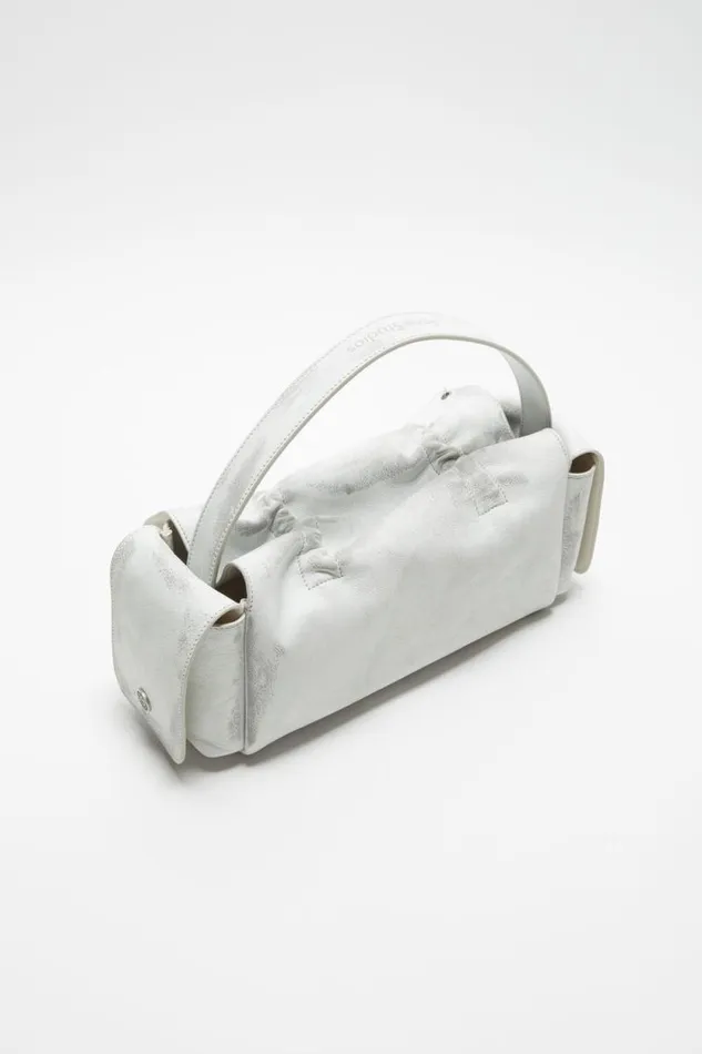Acne Studios Multipocket Bag Whitegrey Woman Bags