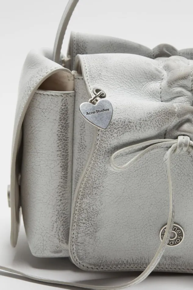 Acne Studios Multipocket Bag Whitegrey Woman Bags