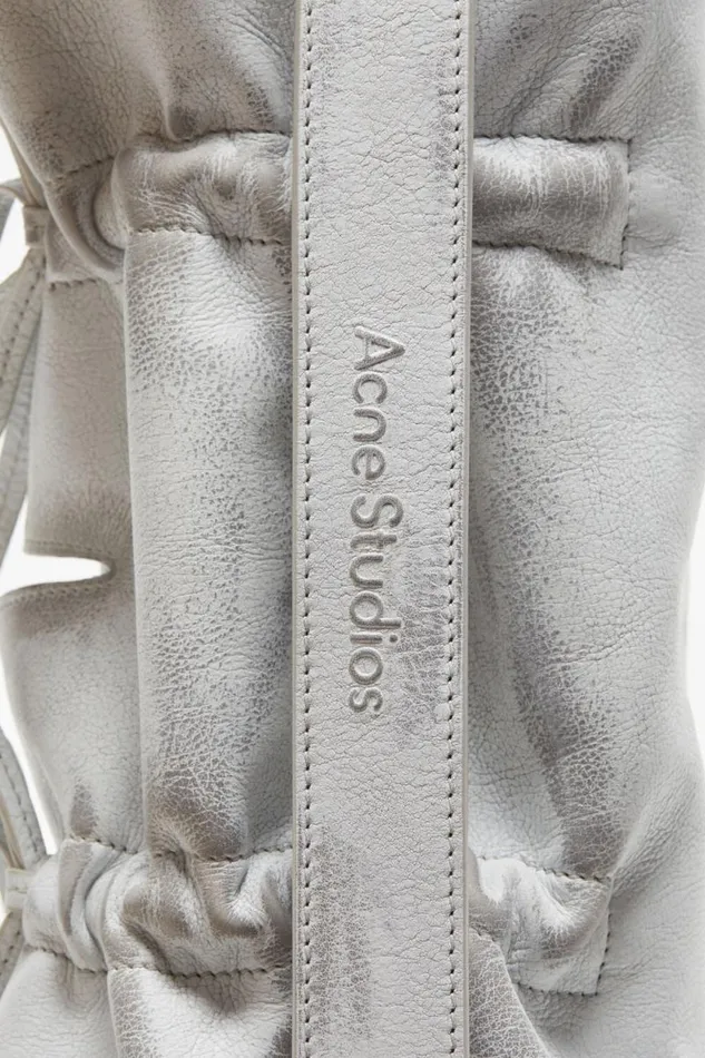 Acne Studios Multipocket Bag Whitegrey Woman Bags