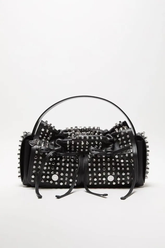 Acne Studios Multipocket Studs Bag Black Woman Bags