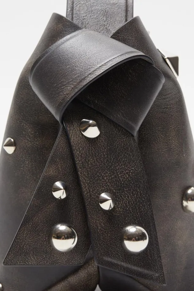Acne Studios Musubi Mini Shoulder Bag Dark Brown Man Bags