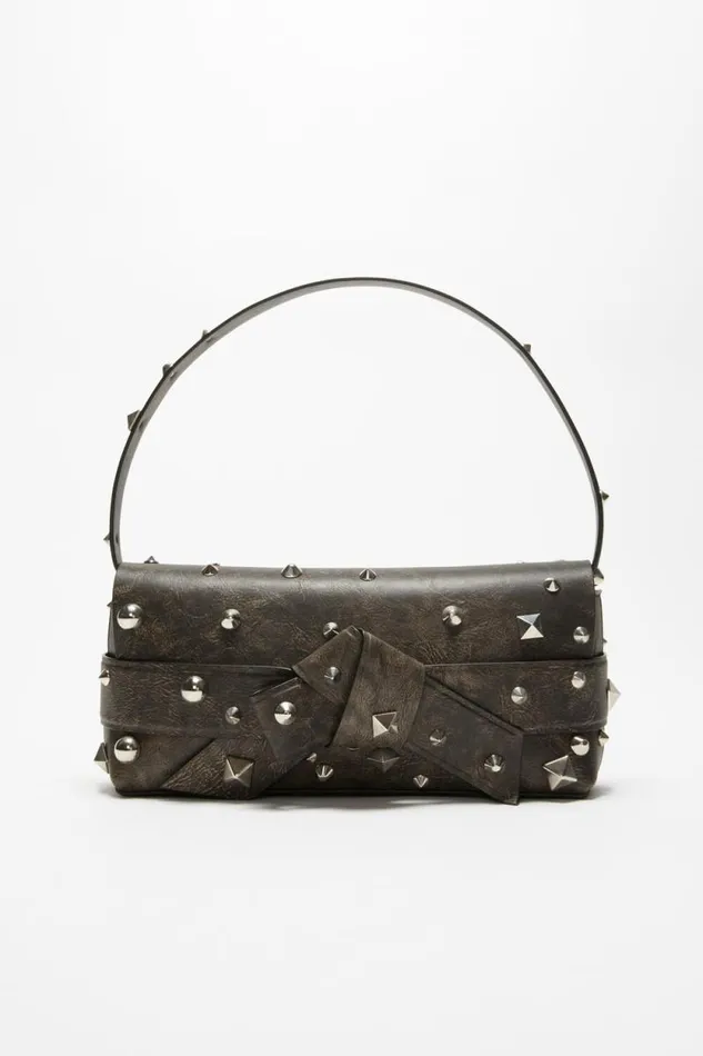 Acne Studios Musubi Shoulder Bag Dark Brown Woman Bags