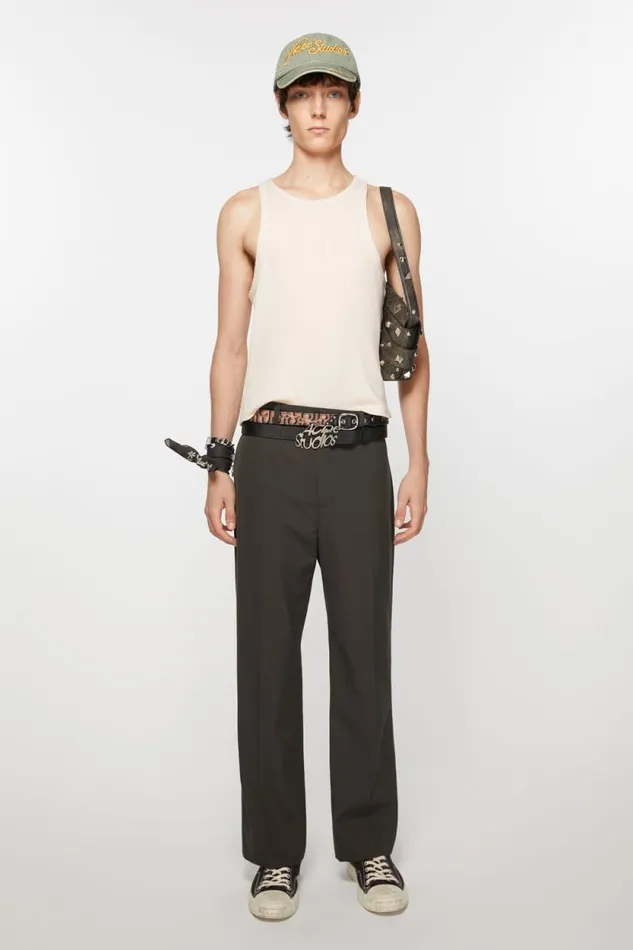 Acne Studios Musubi Shoulder Bag Dark Brown Woman Bags