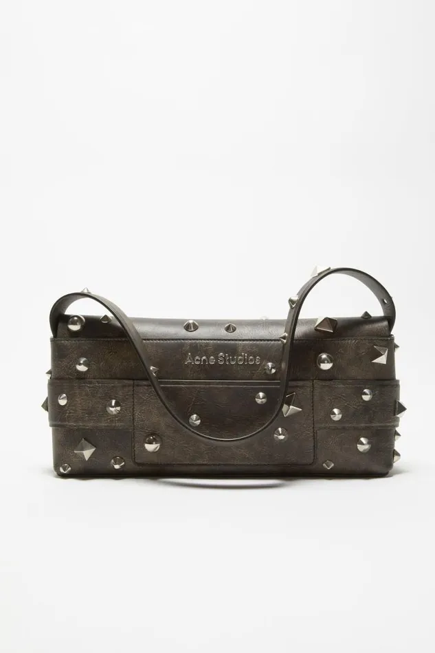 Acne Studios Musubi Shoulder Bag Dark Brown Woman Bags