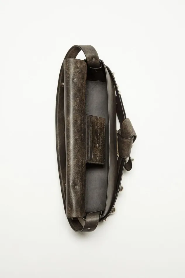 Acne Studios Musubi Shoulder Bag Dark Brown Woman Bags