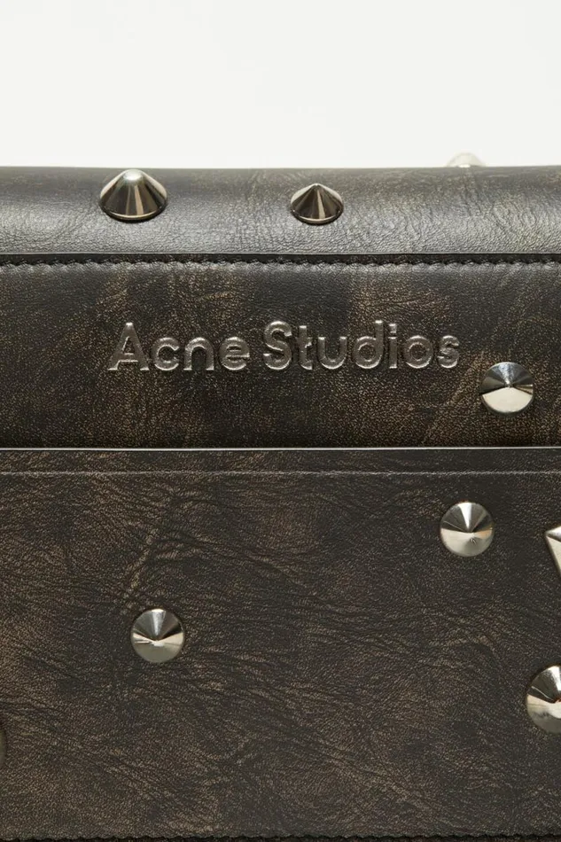 Acne Studios Musubi Shoulder Bag Dark Brown Woman Bags