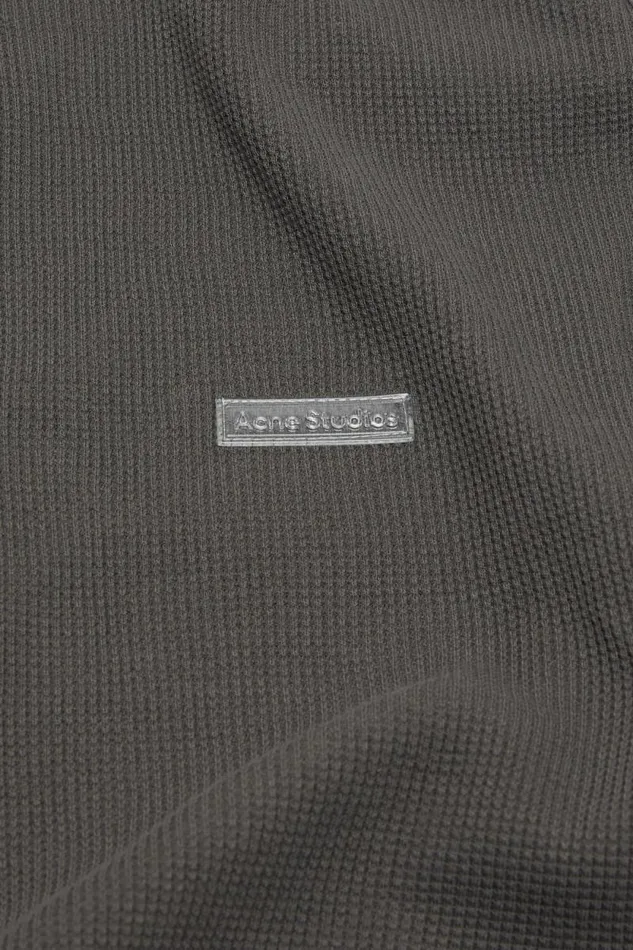 Acne Studios Tank Top 8211 Fitted Unisex Fit Faded Grey Woman Tshirts