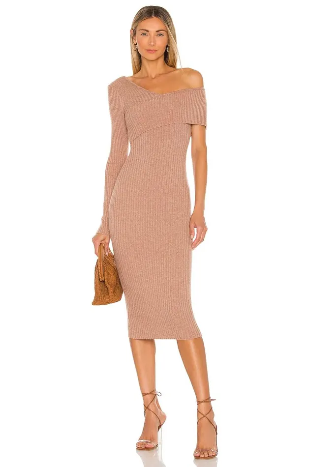 Adiagio Dress Oat Women Lovers and Friends Dresses