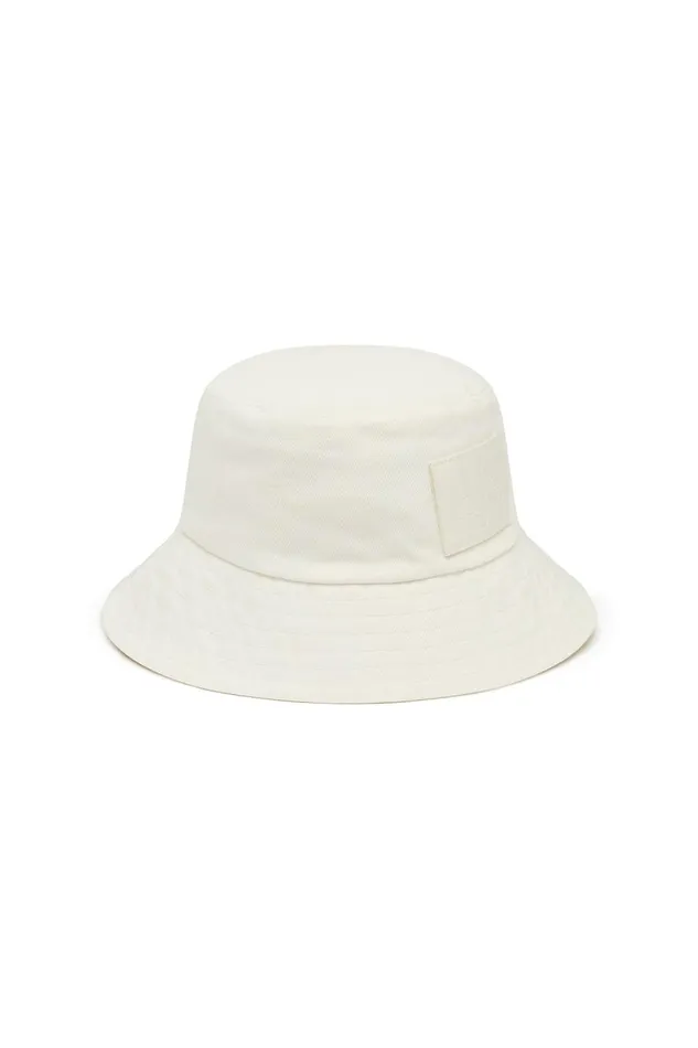 Aje Denim Kya Denim Bucket Hat Ivory 8211 Women Aje Denim Kya Denim Bucket Hat Ivory 8211 Women