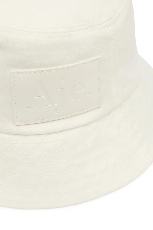 Aje Denim Kya Denim Bucket Hat Ivory 8211 Women Aje Denim Kya Denim Bucket Hat Ivory 8211 Women