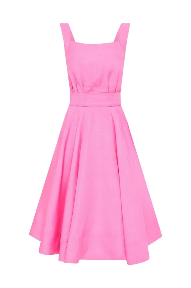 Aje Dresses Clara Tie Back Mini Dress Protea Pink 8211 Women Aje Dresses Clara Tie Back Mini Dress Protea Pink 8211 Women