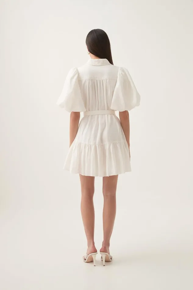 Aje Dresses Jessamine Mini Dress Ivory 8211 Women Aje Dresses Jessamine Mini Dress Ivory 8211 Women