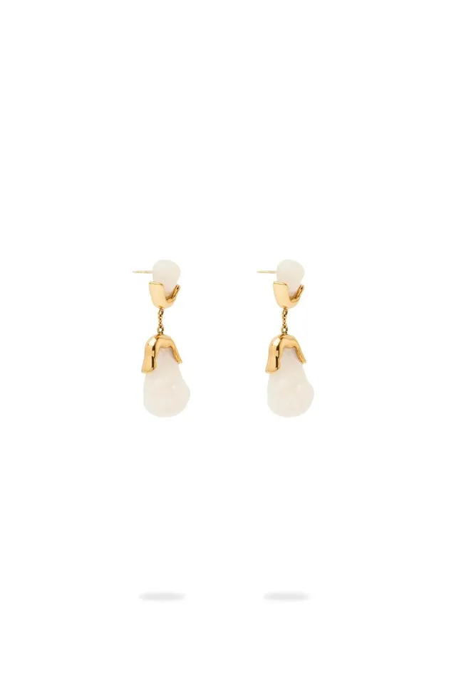 Aje Jewelry Earthshine Drop Earring Resin Whitegold 8211 Women Aje Jewelry Earthshine Drop Earring Resin Whitegold 8211 Women