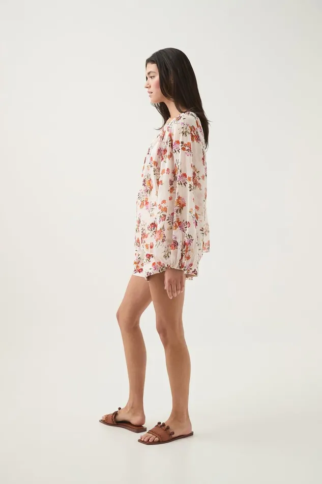 Aje Matching Sets Cyma Blouse Flora Natura 8211 Women Aje Matching Sets Cyma Blouse Flora Natura 8211 Women