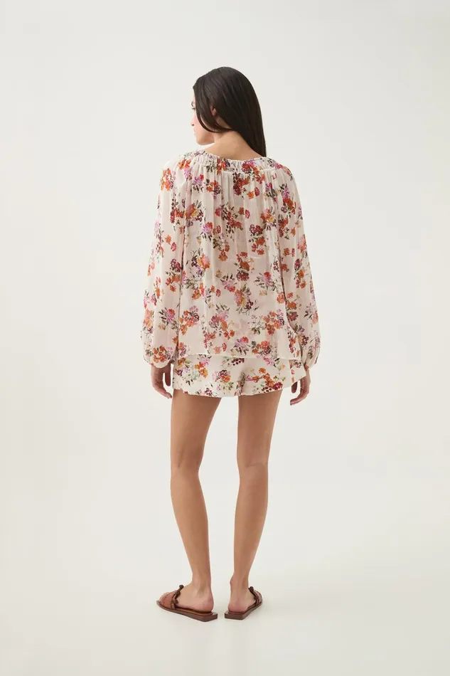 Aje Matching Sets Cyma Blouse Flora Natura 8211 Women Aje Matching Sets Cyma Blouse Flora Natura 8211 Women