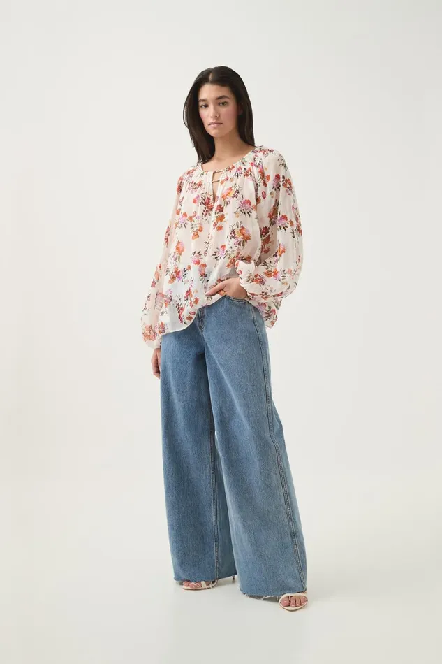 Aje Matching Sets Cyma Blouse Flora Natura 8211 Women Aje Matching Sets Cyma Blouse Flora Natura 8211 Women