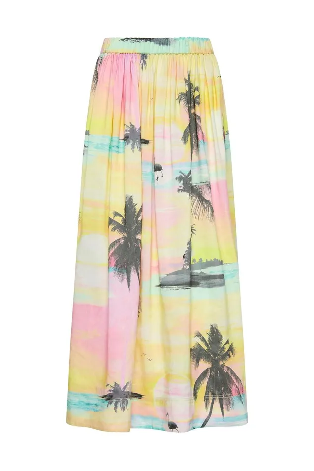 Aje Matching Sets Nicolette Maxi Skirt Sunset Sky 8211 Women