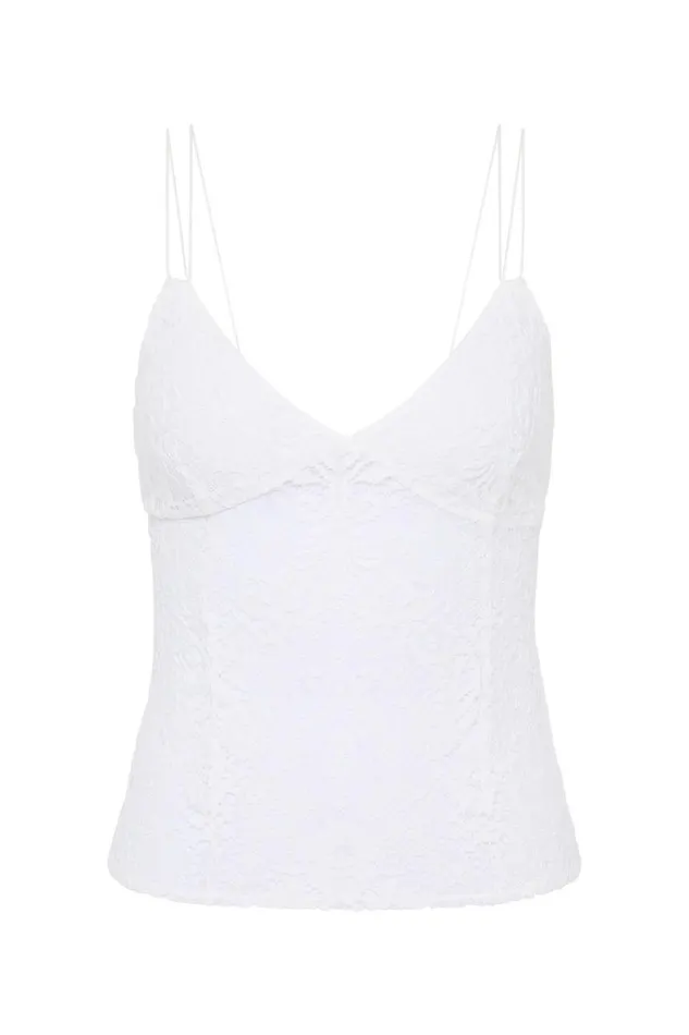 Aje Matching Sets Pera Double Strap Cami White 8211 Women Aje Matching Sets Pera Double Strap Cami White 8211 Women