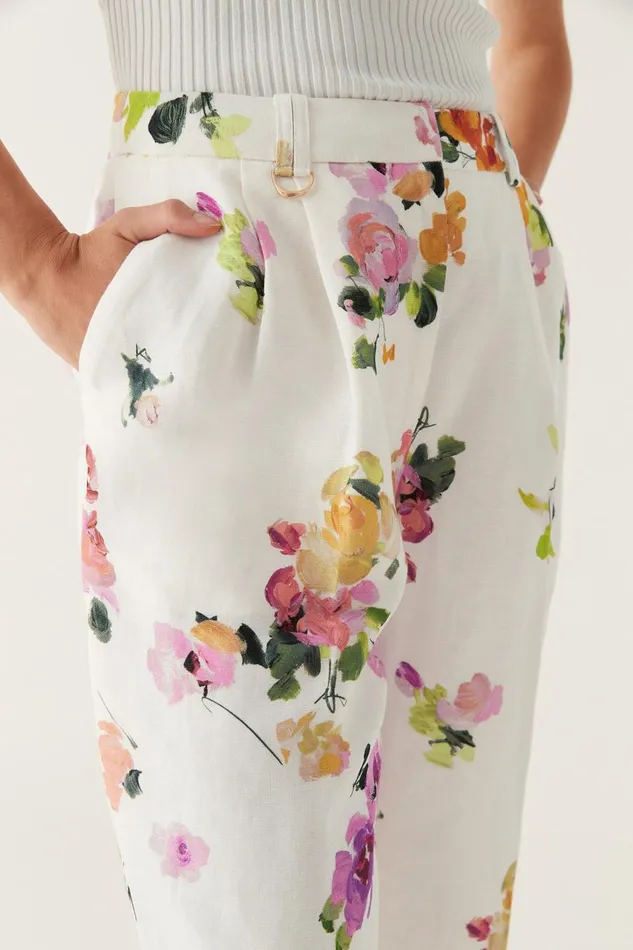 Aje Matching Sets Portray Relaxed Pant Scattered Floral 8211 Women
