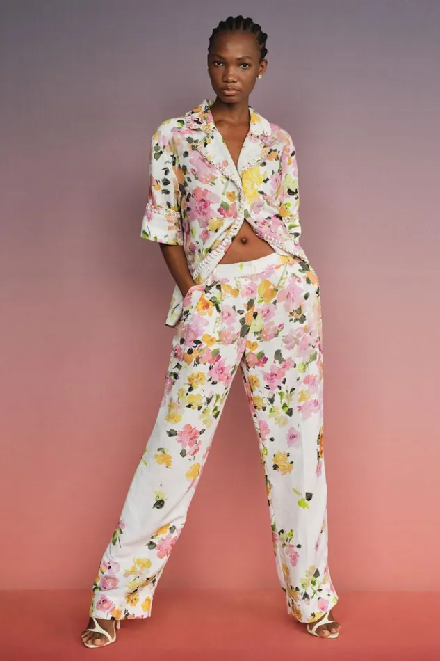 Aje Matching Sets Portray Relaxed Pant Scattered Floral 8211 Women