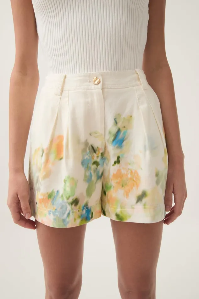 Aje Matching Sets Romantica Short Floral Haze 8211 Women