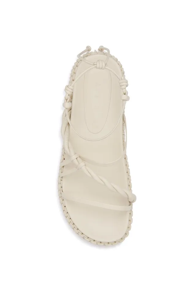 Aje Shoes Tryphena Platform Twist Sandal Ivory 8211 Women