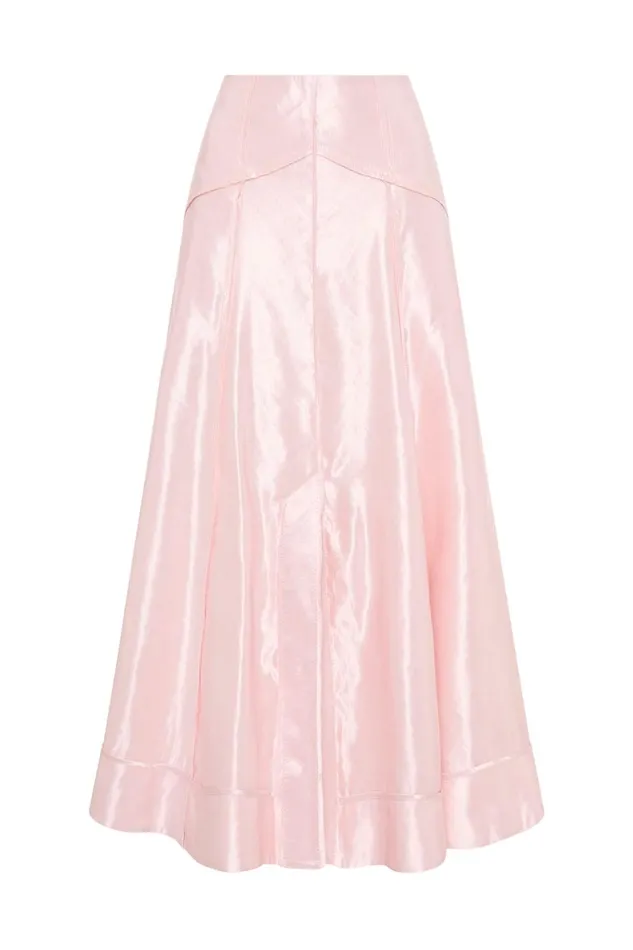 Aje Skirts Kineta Midi Skirt Soft Pink 8211 Women