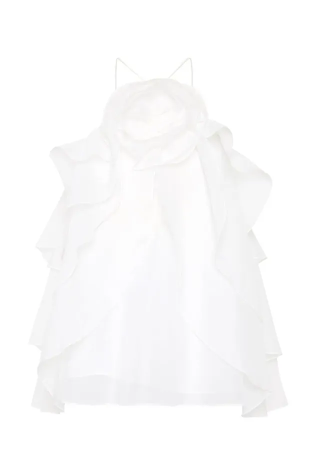 Aje Tops Pandorea Layered Top Ivory 8211 Women Aje Tops Pandorea Layered Top Ivory 8211 Women