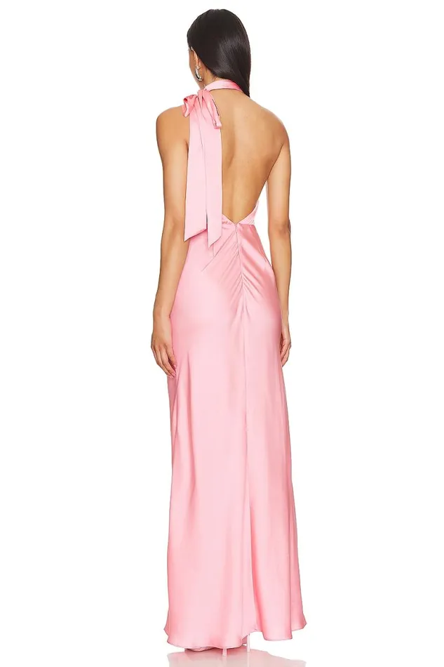 Albie Gown Peach Women Lovers and Friends Dresses